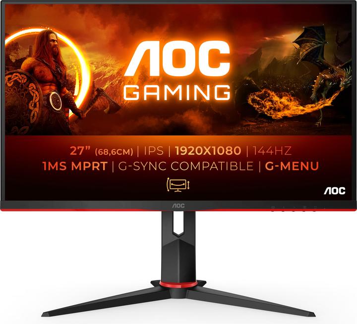Immagine prodotto AOC Gaming Monitor ‎27G2/BK (1920 x 1080 pixel, 27")