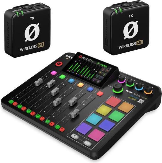 Actual product image RØDE Mischpult Rodecaster Pro II Promo-Aktion Für kurze Zeit mit 2x Wireless ME TX (Studio- and Livemixer)