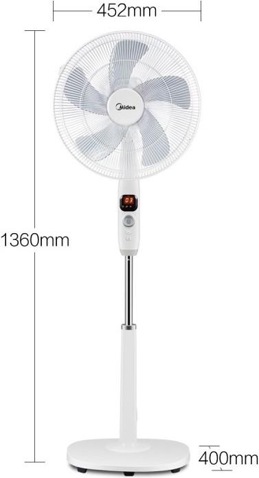 Actual product image Midea FS40-16CR (65 dB)