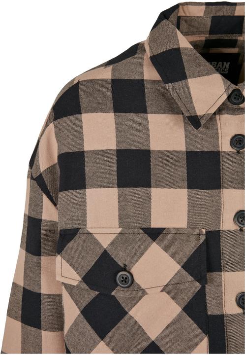 Produktbild Urban Classics Ladies Flanell Padded Overshirt (L)