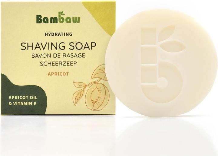 Immagine prodotto Bam Baw savon de rasage albicocca solido (1000 ml, Sapone da barba)