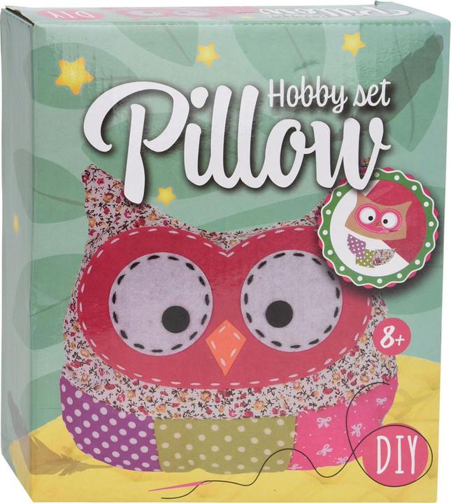 Actual product image Hobby set Make your own cushion - owl design