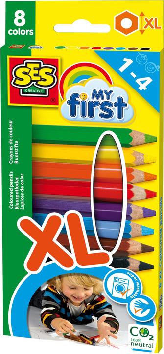Actual product image Ses Colour pencils (Multicoloured, 8 x)