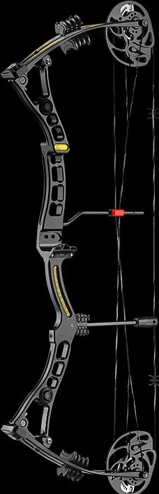 Actual product image Ek Archery Axis Black Left Hand