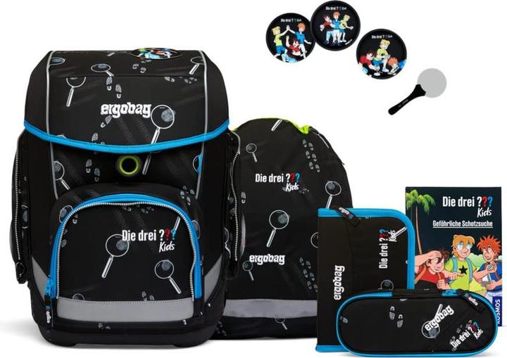 Image du produit Ergobag Pupitre d'école Cubo Special Edition Ours détective (19 l)