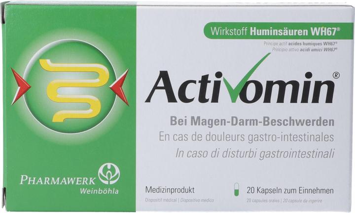 Produktbild Activomin Huminsäuren für Magen und Darm (20 Stück, 328.13 ml, 30 g)