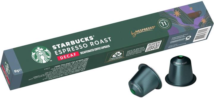 Image du produit Starbucks Capsules de café Décaféiné Espresso Roast 12 x 10 pièces (120 x Port.)