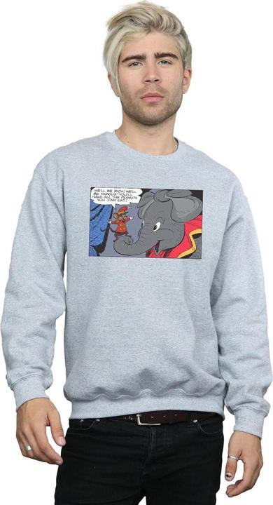 Immagine prodotto Disney Dumbo Rich And Famous Felpa Uomo (L)