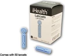 Actual product image iHealth Box with 50 lancets for BG5 (Lancets)