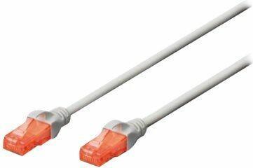 Actual product image Digitus CAT 6 U/UTP patch cord (U/UTP, CAT6, 1 m)