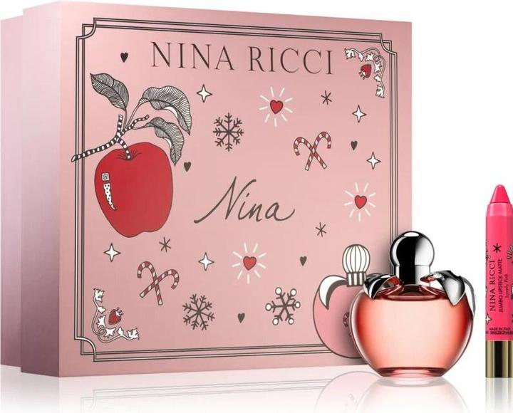 Actual product image Nina Ricci Les Belles Eau De Toilette Set 80ml with 10ml Roller (Fragrance set)