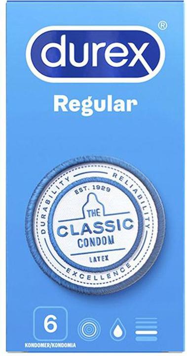 Actual product image Durex Regular condoms (6 pcs.)