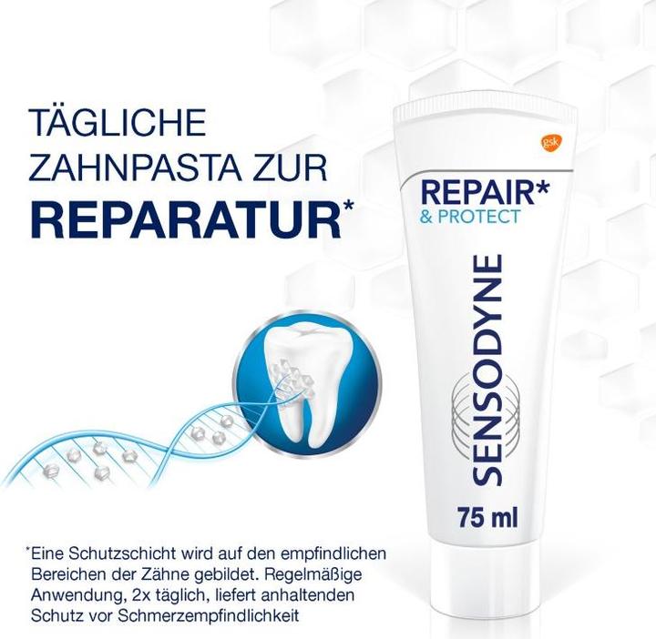 Actual product image Sensodyne Repair and Protect Toothpaste (75 ml)