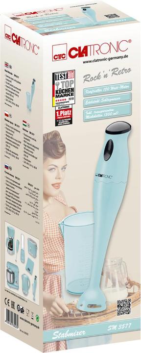 Actual product image Clatronic SM 3577 Hand Blender with Blender Bowl