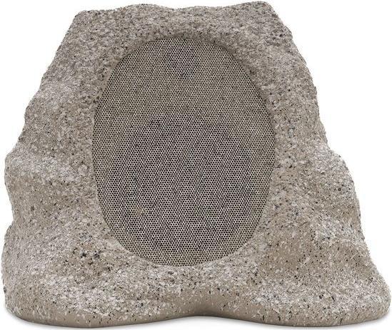Image du produit Victrola Enceinte Solaire D'Extérieur Stereo Pairing X20 Rock Stone (22 h, Fonctionnement sur batterie)