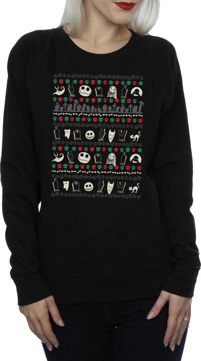 Produktbild Disney Nightmare Before Christmas Festive Icons Sweatshirt (S)