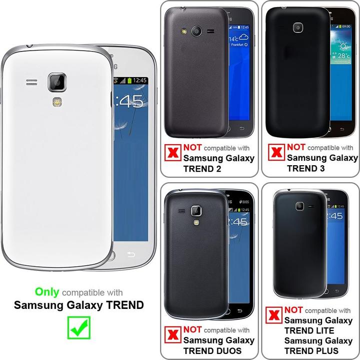 Actual product image Cadorabo Case for Samsung Galaxy TREND with belt clip (Samsung Galaxy Trend)