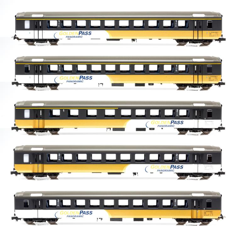 Actual product image Piko Set of 5 EW I Goldenpass Ep.VI (Track H0)