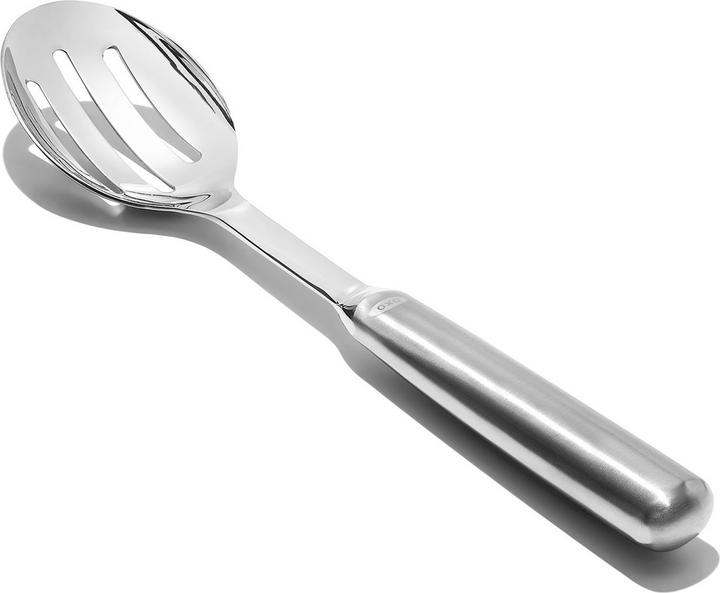 Actual product image OXO Steel serving spoon with slots, 28cm (Serving spoon)