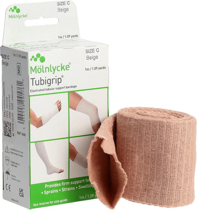 Produktbild Mölnlycke Schlauchbandage C 1mx6.75cm beige