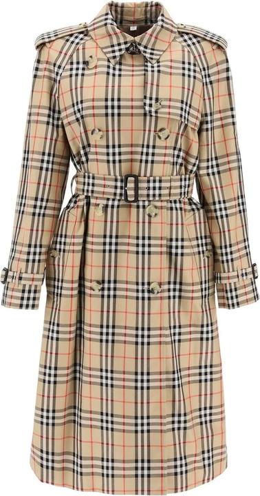 Burberry Checked Trench (40)