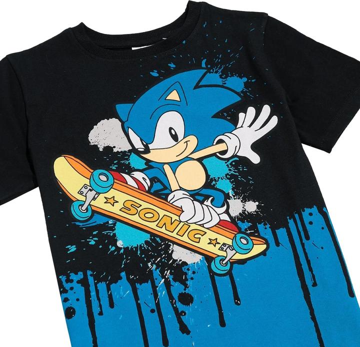 Immagine prodotto Sonic The Hedgehog Maglietta Skateboard (140)