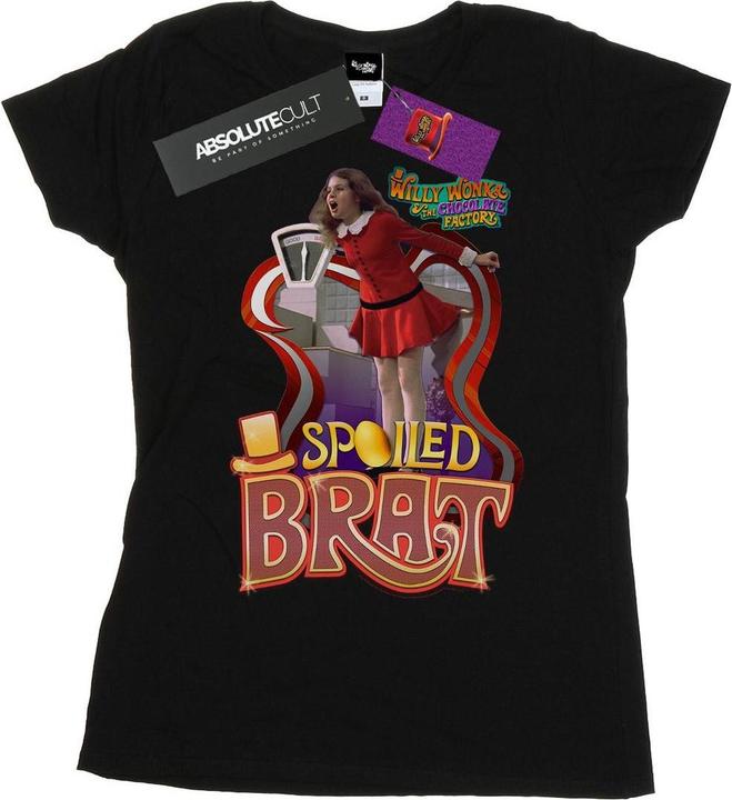 Immagine prodotto Willy Wonka & the Chocolate Factory Spoiled Brat Maglietta Donna (S)