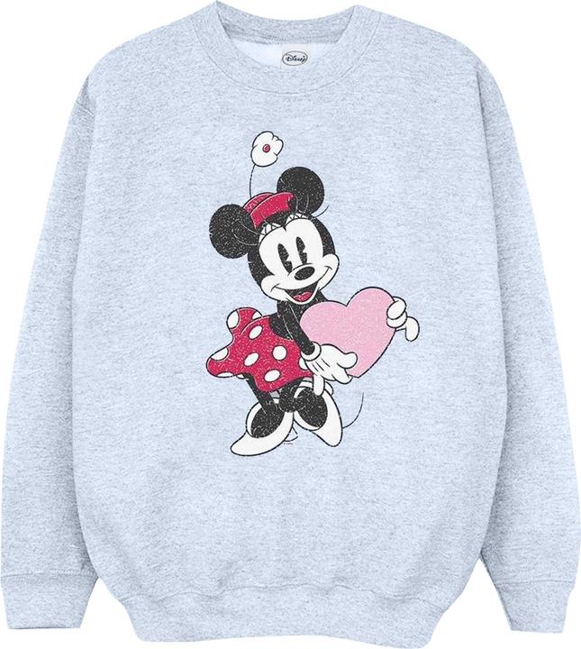 Disney Minnie Mouse Love Heart Sweatshirt (XL)
