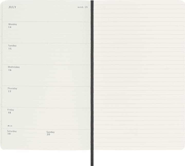 Image du produit Moleskine Calendrier de notes (A5, Anglais)