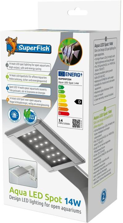 SuperFish Lampe d'aquarium Aqua Led Spot 14W, type de produit (LED, 14 W)