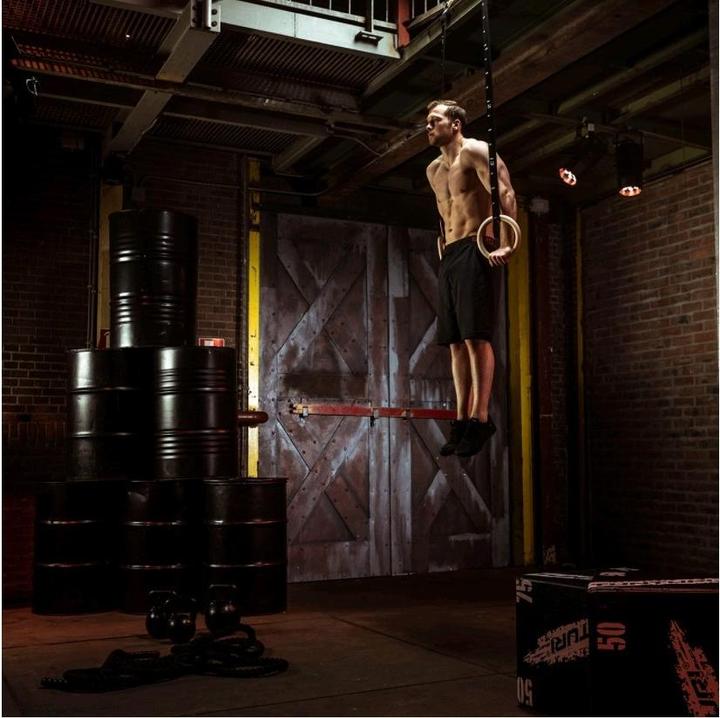 Produktbild Tunturi Turnringe Gym Rings aus Holz