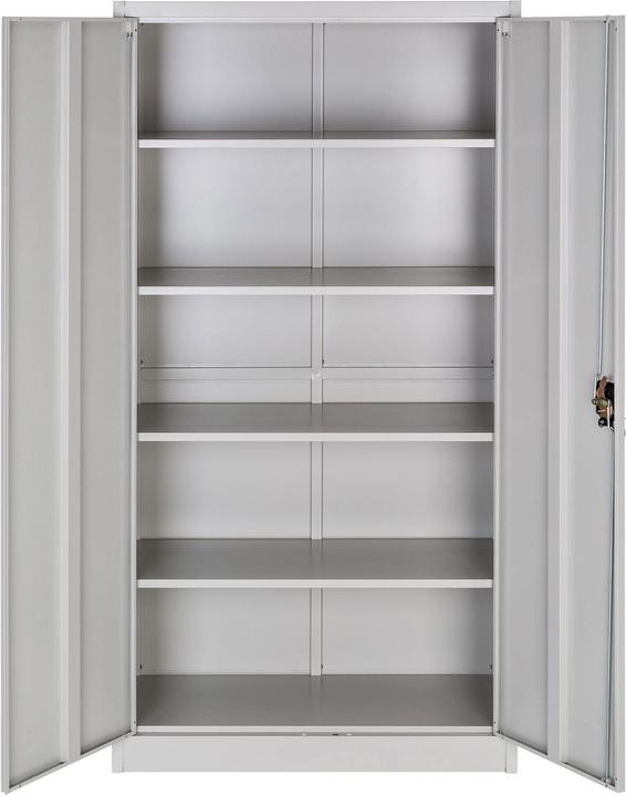 Actual product image tectake 2x Filing cabinet with 5 shelves (180 x 90 x 40 cm)