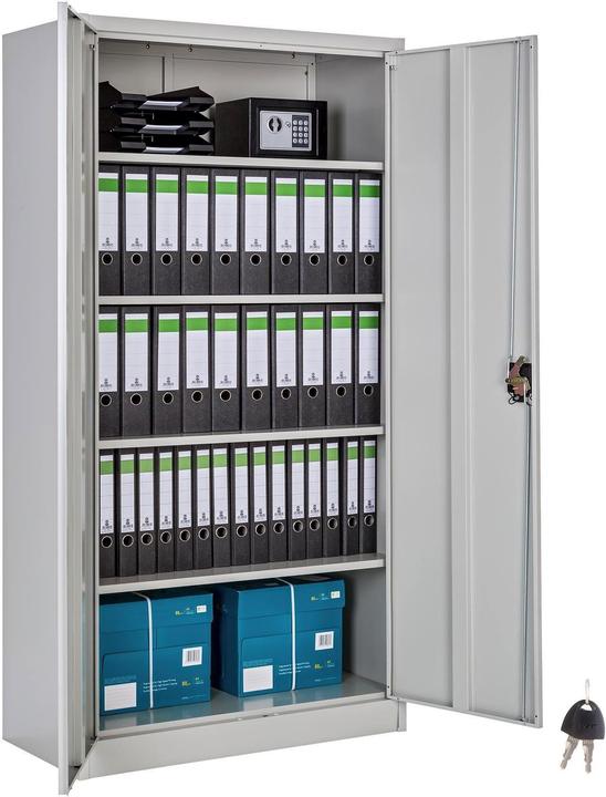 Actual product image tectake Filing cabinet (180 x 80 x 40 cm)