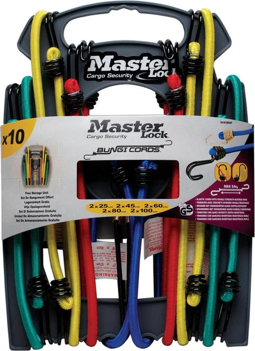 Master Lock Gummispannseile Set