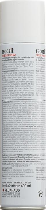 Produktbild Recozit Ameisen Spray (400 ml)