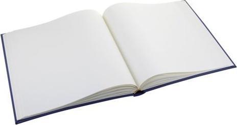 Actual product image ZEP Photo Album OB313130 Cotton Con Velina Blue with 30 pages 31x31 cm