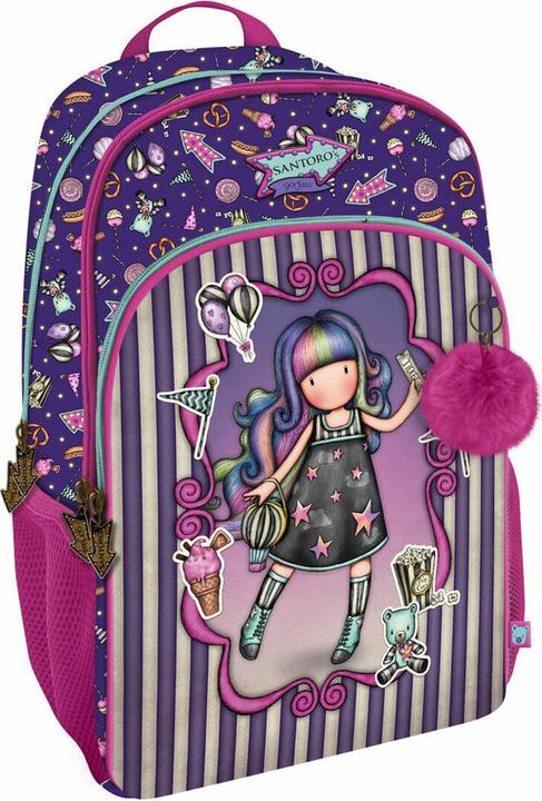 Santoro Santoro-Rucksack mit drei Gordžiss-Jahrmarktshunden