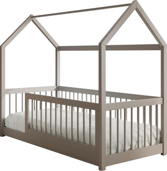 ADRK Furniture Graja Lit de maison avec matelas