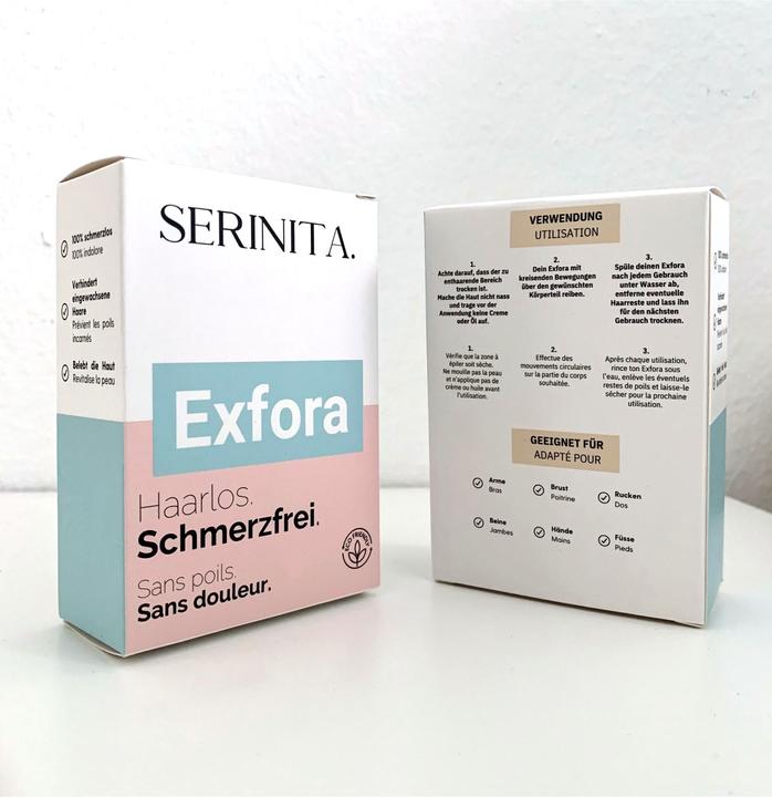 Actual product image Serinita Exfora Hair Remover
