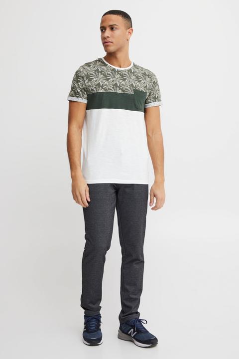 Immagine prodotto Solid Florian T-Shirt Con Disegno Maglietta A Manica Corta Da Uomo Con Girocollo In Cotone 100% (XXL)