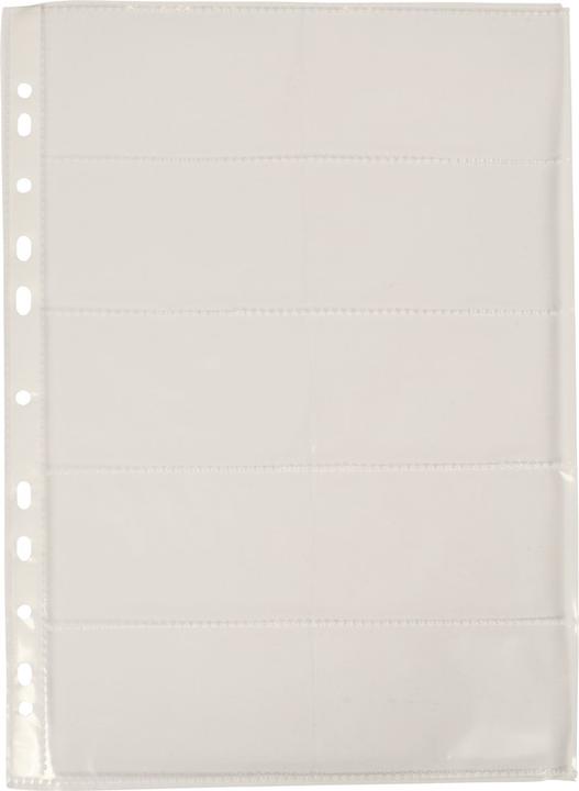 Produktbild Q-Connect Zeigebuchtaschen für Visitenkarten (86 x 56 mm, 1 x)