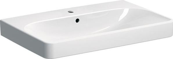 Produktbild Geberit Waschtisch Smyle Square 75 cm wei ohne Beschichtung 500249011 (480 mm, 750 mm)