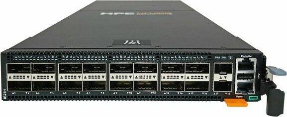 Produktbild HPE E Aruba 8325H Switch Bundle, 16 Port 40/100Gbit/s QSFP28, 4 Fans, Front-to-Back, 2 PSU (16 Ports)