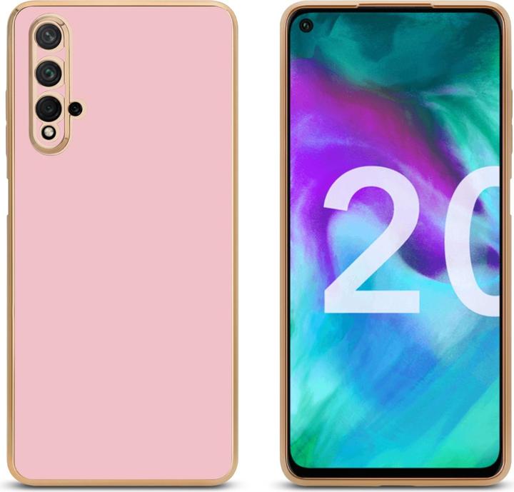 Actual product image Cadorabo Case for Honor 20 / 20S / Huawei NOVA 5T in TPU with camera protection LM130 Style (Huawei Nova 5T, TCL 20S, K20)