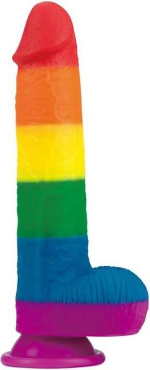 Actual product image Lovetoy Dildo Prider Liquid Silicone 9"
