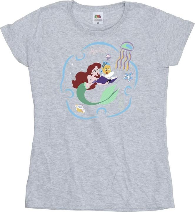 Immagine prodotto Disney The Little Mermaid Reading A Book Maglietta Donna (XL)