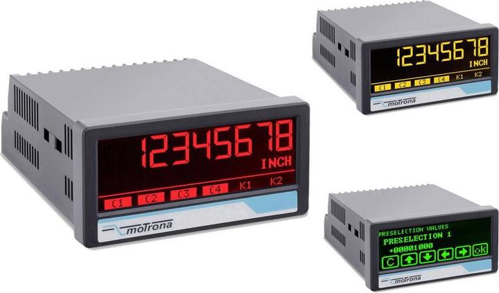 Immagine prodotto Motrona DX350/AO/AC Misuratore di impulsi digitali (Custodia del dispositivo di misurazione)