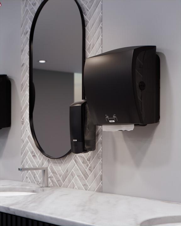 Image du produit Katrin Distributeur Inclusive pour savon et désinfectant