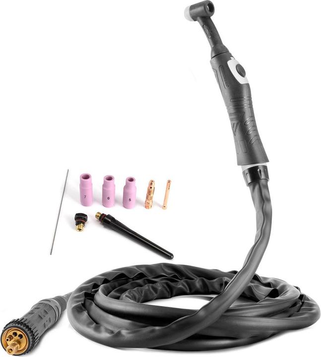 Immagine prodotto Stahlwerk Torcia per saldatura WIG WP26F con tubo flessibile da 3 metri e attacco centrale Euro