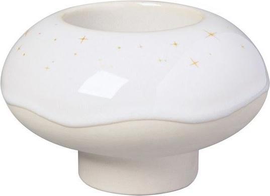 Like. by Villeroy & Boch Kerzenhalter Donut Winter Glow (9 x 9 x 5.5 cm)